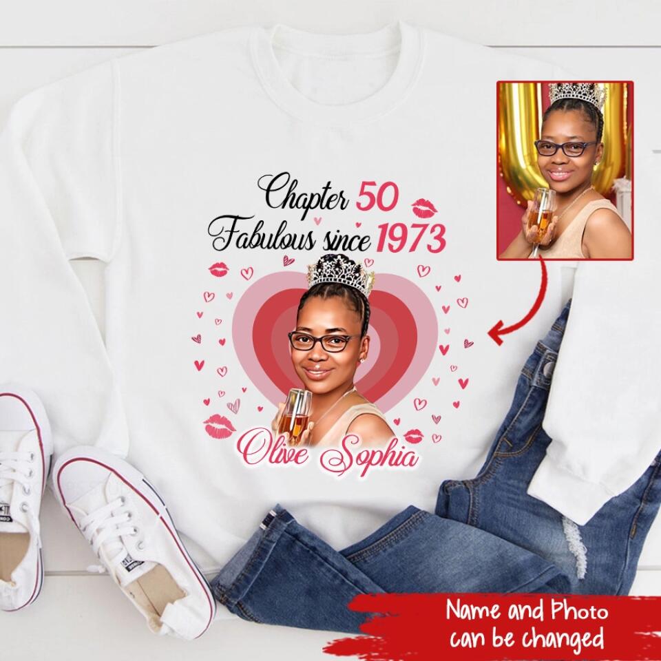 50th birthday shirts for her, Personalised 50th birthday gifts, 1973 t shirt, 50 and fabulous shirt, 50th birthday shirt ideas, gift ideas 50th birthday woman