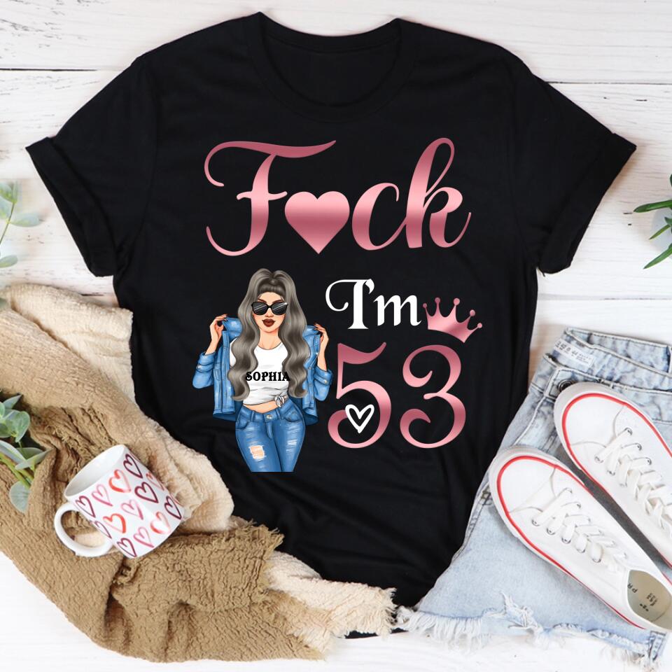 Custom Birthday Shirts, Chapter 53, Fabulous Since 1970 53rd Birthday Unique T Shirt For Woman, Her Gifts For 53 Years Old