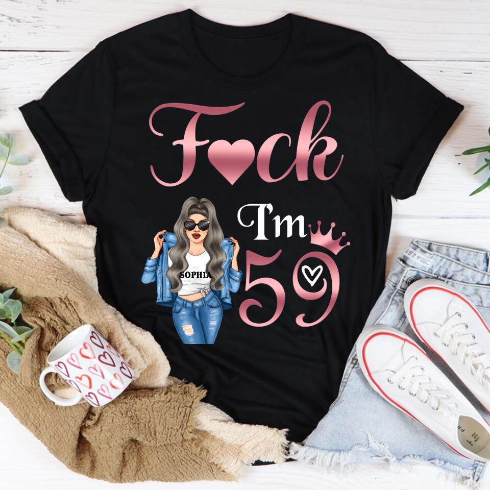 Custom Birthday Shirts, Chapter 59, Fabulous Since 1964 59th Birthday Unique T Shirt For Woman, Her Gifts For 59 Years Old