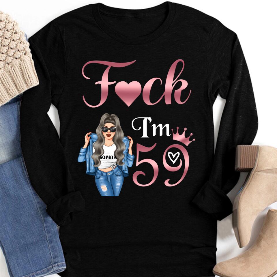 Custom Birthday Shirts, Chapter 59, Fabulous Since 1964 59th Birthday Unique T Shirt For Woman, Her Gifts For 59 Years Old