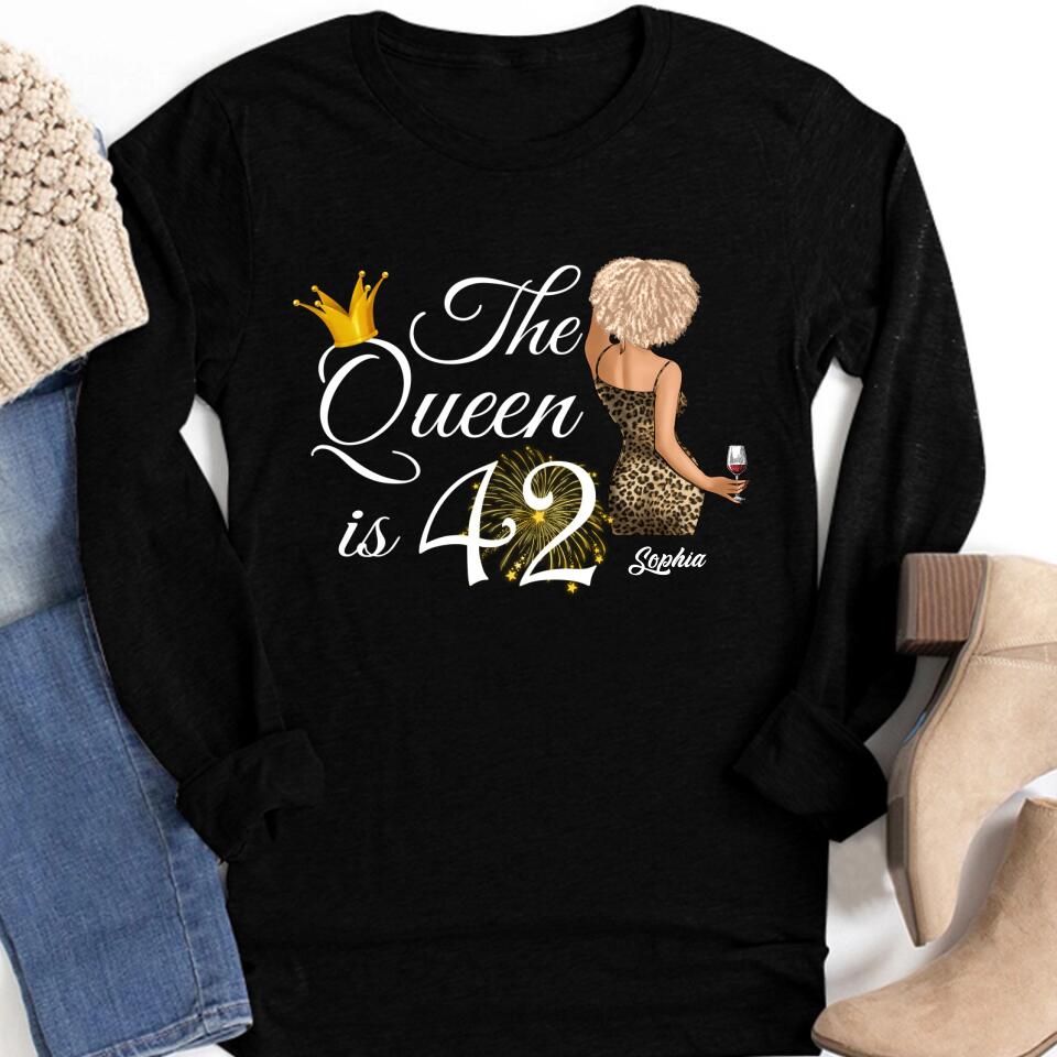 Custom Birthday Shirts, Chapter 42, Fabulous Since 1981 42nd Birthday Unique T Shirt For Woman, Her Gifts For 42 Years Old