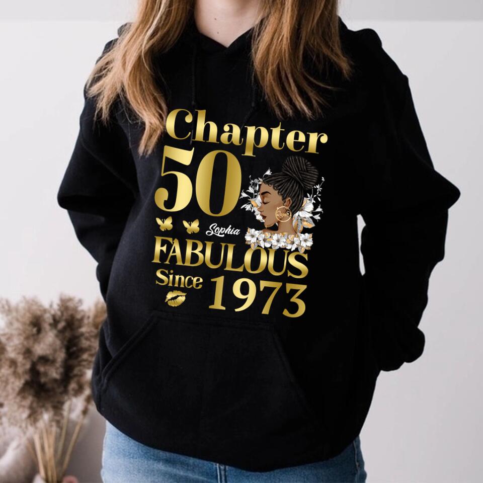 50th Birthday Shirts, Custom Birthday Shirts, Turning 50 Shirt, Gifts For Women Turning 50, 50 And Fabulous Shirt, 1973 Shirt, 50th Birthday Shirts For Her