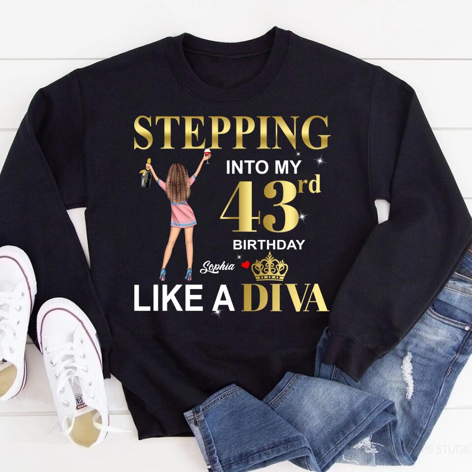 43rd Birthday Shirts, Custom Birthday Shirts, Turning 43 Shirt, Gifts For Women Turning 43, 43 And Fabulous Shirt, 1980 Shirt, 43rd Birthday Shirts For Her
