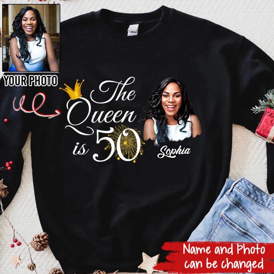 50th Birthday Shirts For Her, Personalised 50th Birthday Gifts, 1973 T Shirt, 50 and Fabulous Shirt, Custom Birthday Shirt