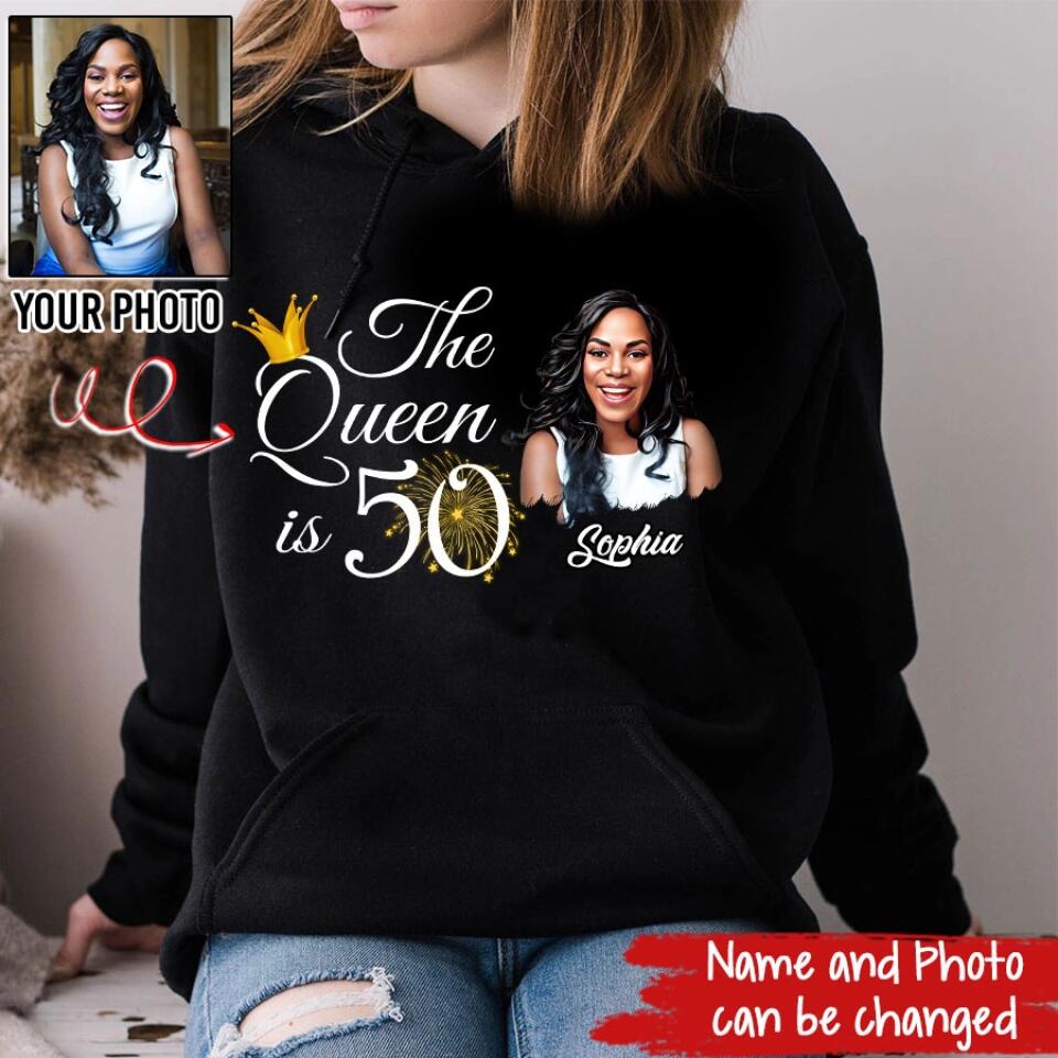 50th Birthday Shirts For Her, Personalised 50th Birthday Gifts, 1973 T Shirt, 50 and Fabulous Shirt, Custom Birthday Shirt