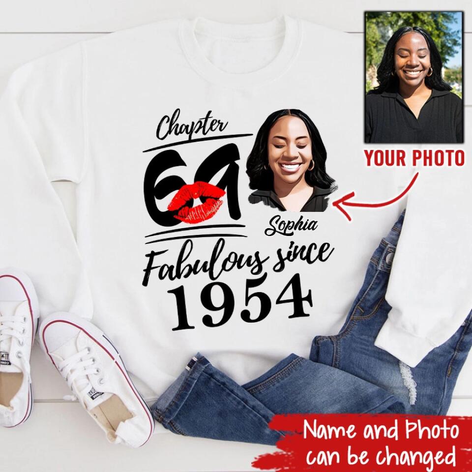 69th Birthday Shirts, Custom Birthday Shirts, Turning 69 Shirt, Gifts For Women Turning 69, 69 And Fabulous Shirt, 1954 Shirt, 69th Birthday Shirts For Her