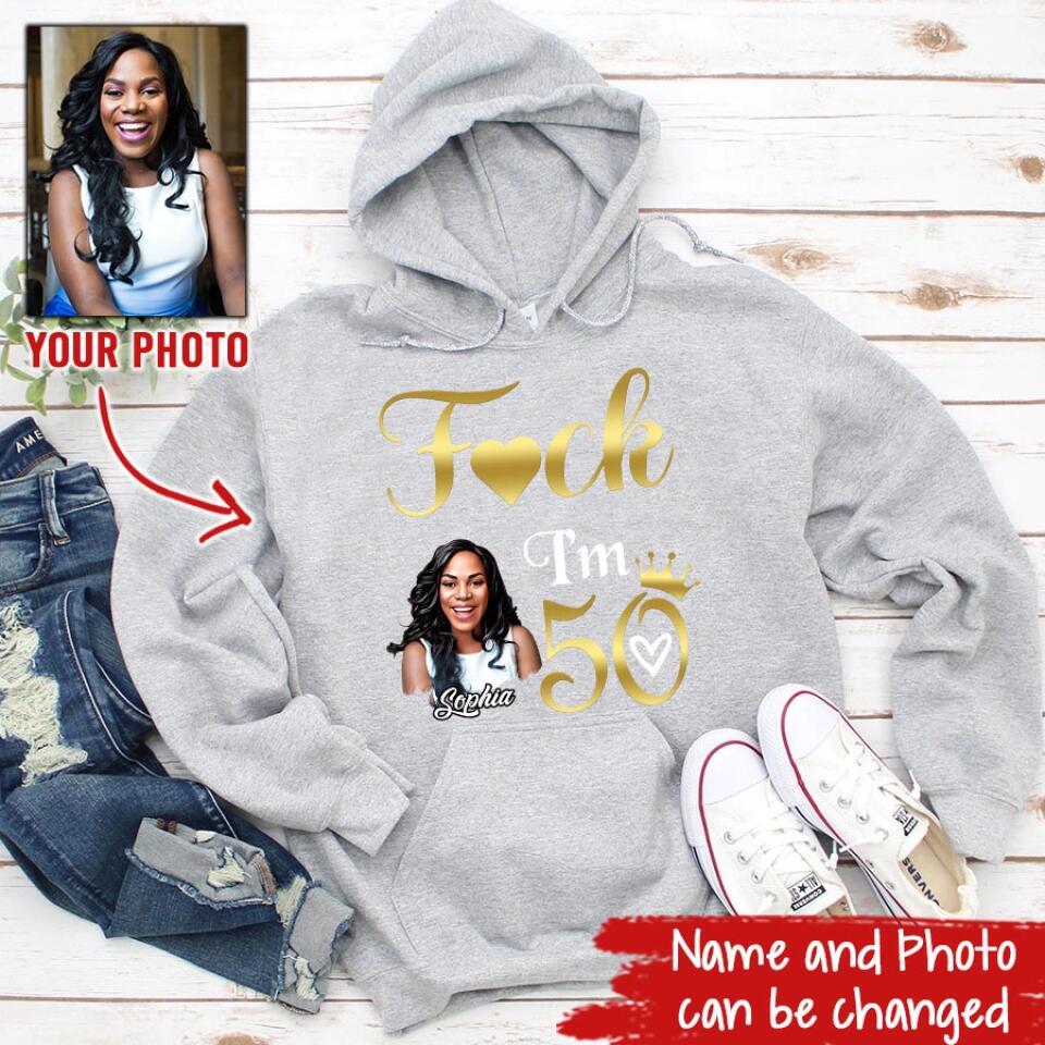 50th Birthday Shirts For Her, Personalised 50th Birthday Gifts, 1973 T Shirt, 50 and Fabulous Shirt, Custom Birthday Shirt