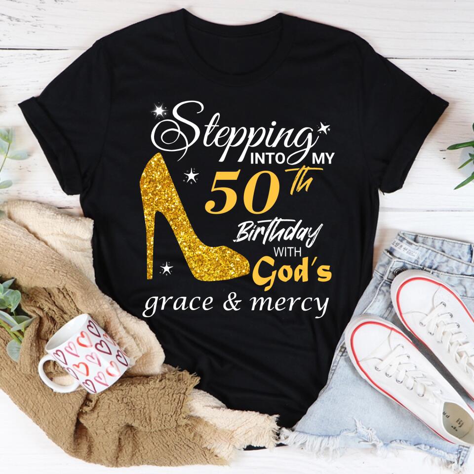 50th Birthday Shirts For Her, Personalised 50th Birthday Gifts, 1973 T Shirt, 50 and Fabulous Shirt, Custom Birthday Shirt