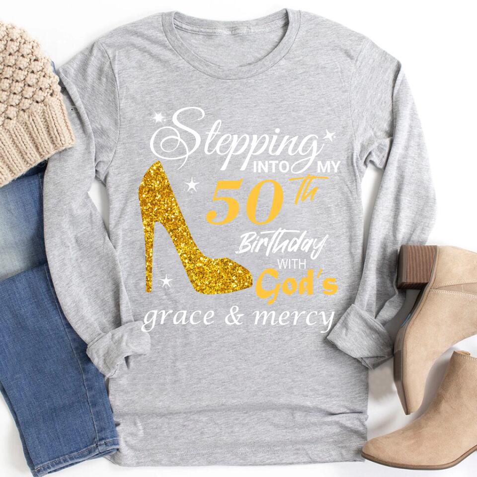 50th Birthday Shirts For Her, Personalised 50th Birthday Gifts, 1973 T Shirt, 50 and Fabulous Shirt, Custom Birthday Shirt