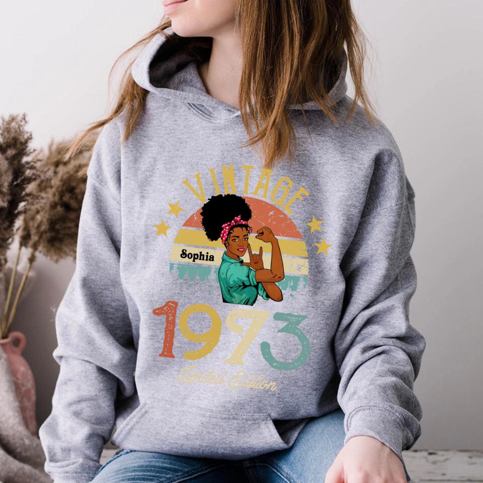 Chapter 50, Fabulous Since 1973 50th Birthday Unique T Shirt For Woman, Custom Birthday shirt, Her Gifts For 50 Years Old, Turning 50 And Fabulous Birthday Cotton Shirt