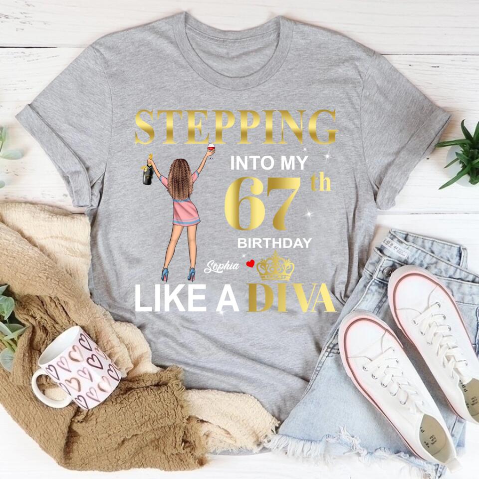 67th Birthday Shirts, Custom Birthday Shirts, Turning 67 Shirt, Gifts For Women Turning 67, 67 And Fabulous Shirt, 1956 Shirt, 67th Birthday Shirts For Her