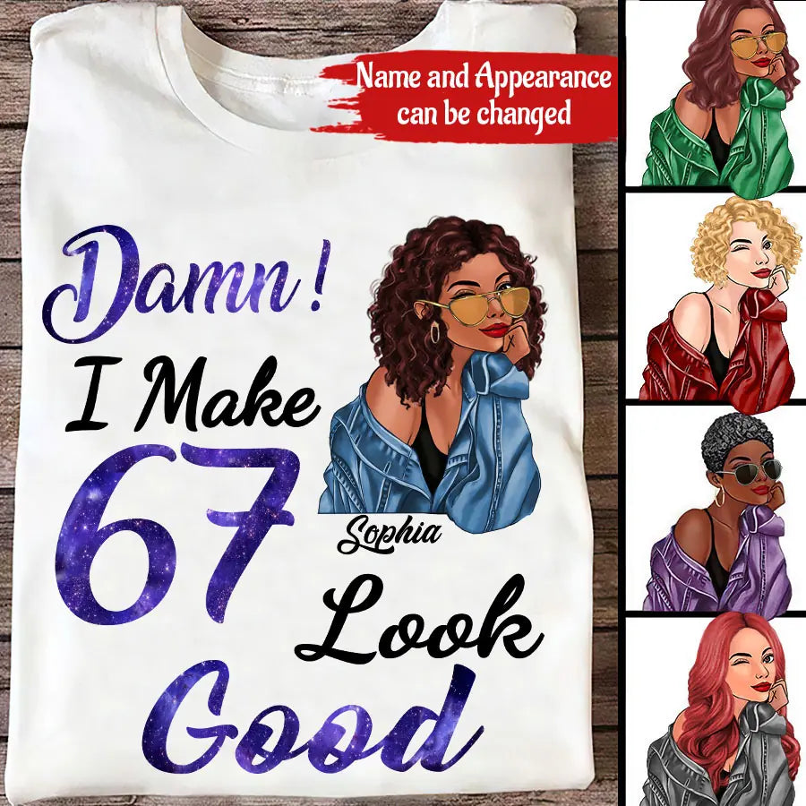 Chapter 67, Fabulous Since 1956 67th Birthday Unique T Shirt For Woman, Her Gifts For 67 Years Old , Turning 67 Birthday Cotton Shirt