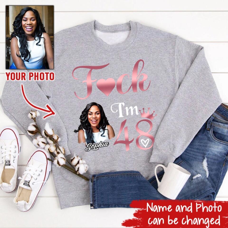 Custom Birthday Shirts, Chapter 48, Fabulous Since 1975 48th Birthday Unique T Shirt For Woman, Her Gifts For 48 Years Old