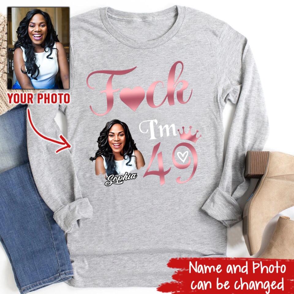 Custom Birthday Shirts, Chapter 49, Fabulous Since 1974 49th Birthday Unique T Shirt For Woman, Her Gifts For 49 Years Old