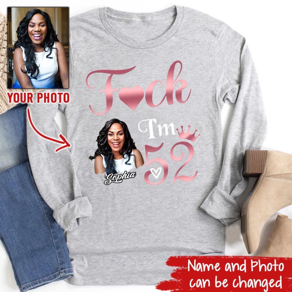 52nd Birthday Shirts, Custom Birthday Shirts, Turning 52 Shirt, Gifts For Women Turning 52, 52 And Fabulous Shirt, 1971 Shirt