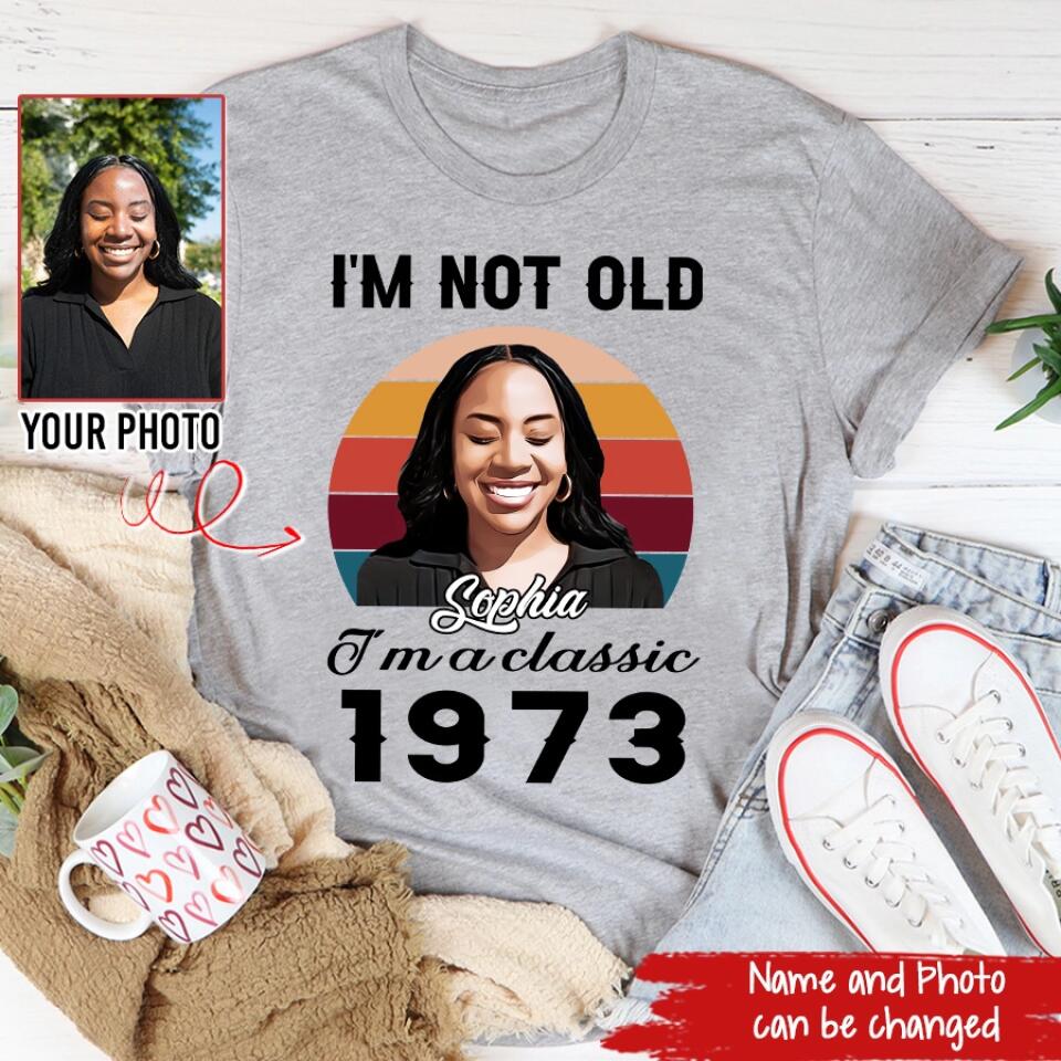 50th Birthday Shirts, Custom Birthday Shirts, Turning 50 Shirt, Gifts For Women Turning 50, 50 And Fabulous Shirt, 1973 Shirt, 50th Birthday Shirts For Her