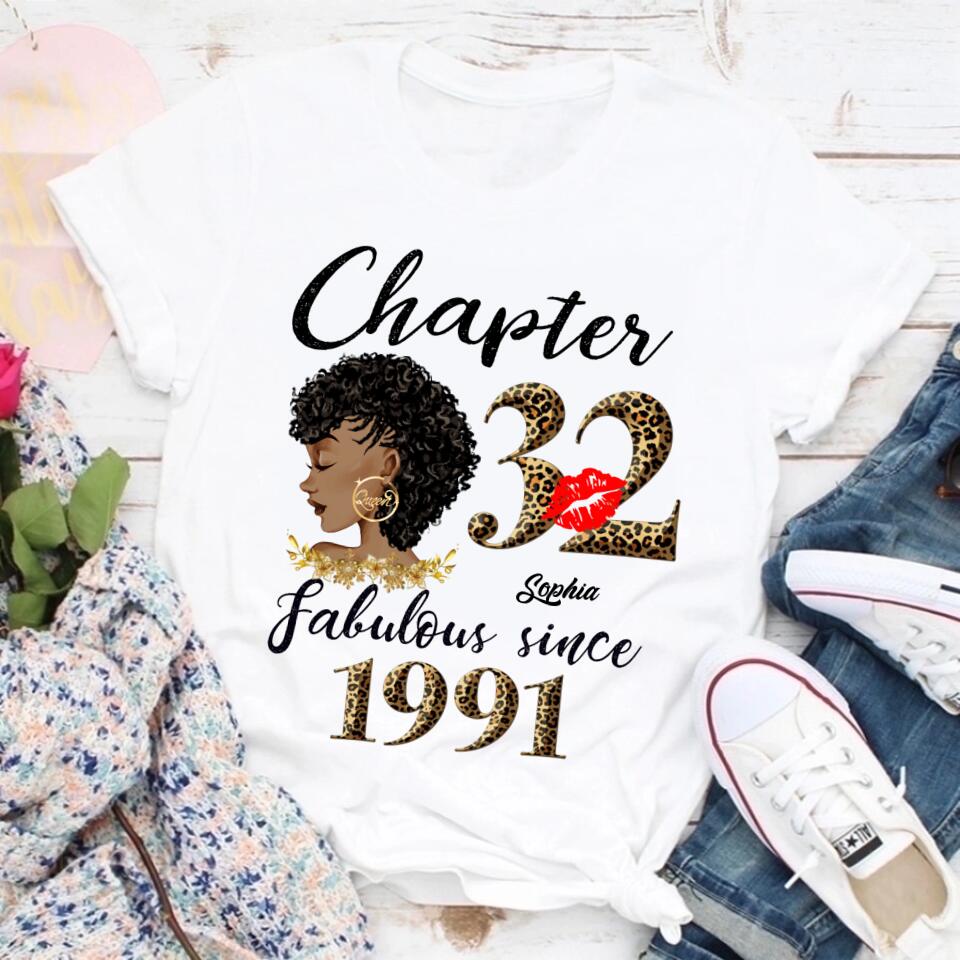 32nd birthday shirts for her, Personalised 32nd birthday gifts, 1991 t shirt, 32 and fabulous shirt, 32nd birthday shirt ideas, gift ideas 32nd birthday woman