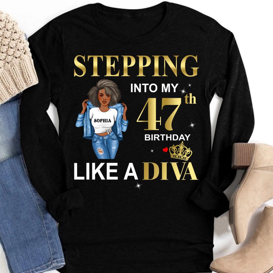 47th Birthday Shirts, Custom Birthday Shirts, Turning 47 Shirt, Gifts For Women Turning 47, 47 And Fabulous Shirt, 1976 Shirt, 47th Birthday Shirts For Her