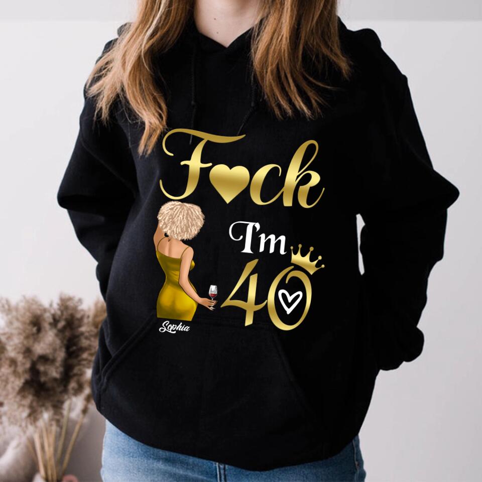 Custom Birthday Shirts, Chapter 40, Fabulous Since 1983 40th Birthday Unique T Shirt For Woman, Her Gifts For 40 Years Old