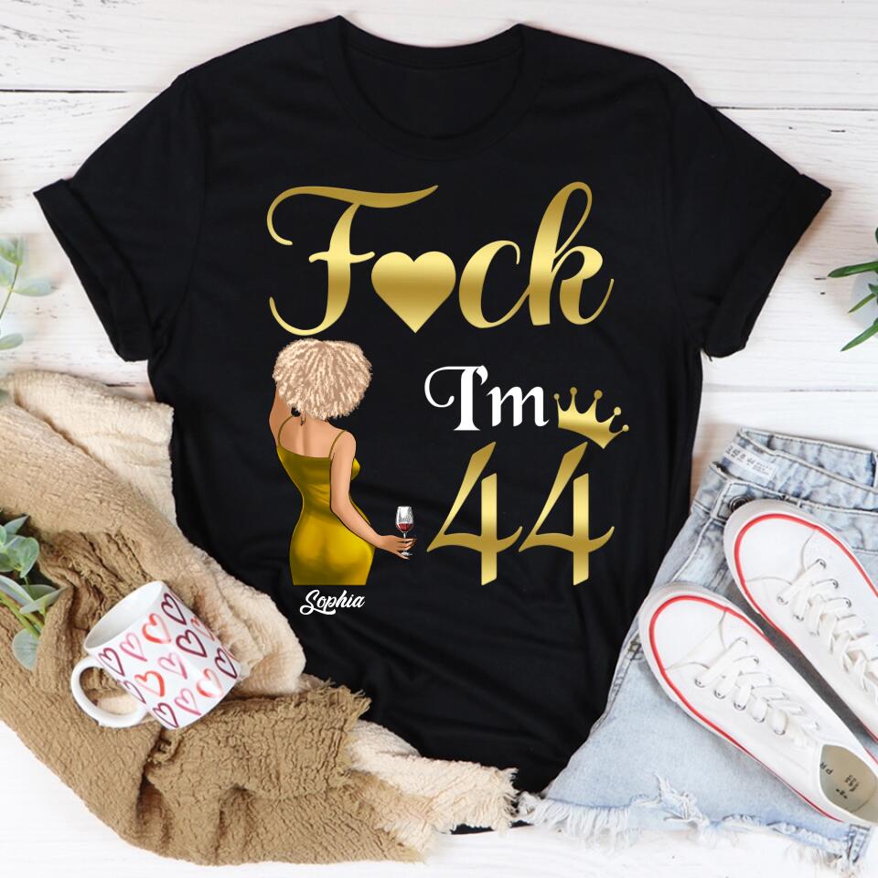 Custom Birthday Shirts, Chapter 44, Fabulous Since 1979 44th Birthday Unique T Shirt For Woman, Her Gifts For 44 Years Old