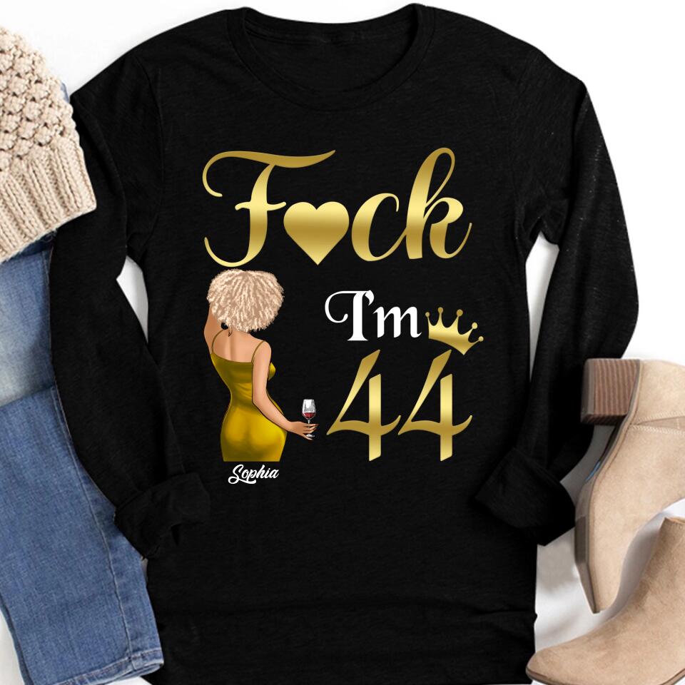 Custom Birthday Shirts, Chapter 44, Fabulous Since 1979 44th Birthday Unique T Shirt For Woman, Her Gifts For 44 Years Old