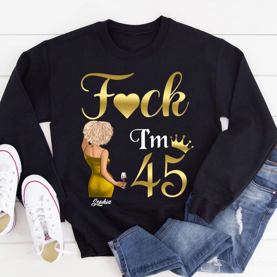 Custom Birthday Shirts, Chapter 45, Fabulous Since 1978 45th Birthday Unique T Shirt For Woman, Her Gifts For 45 Years Old