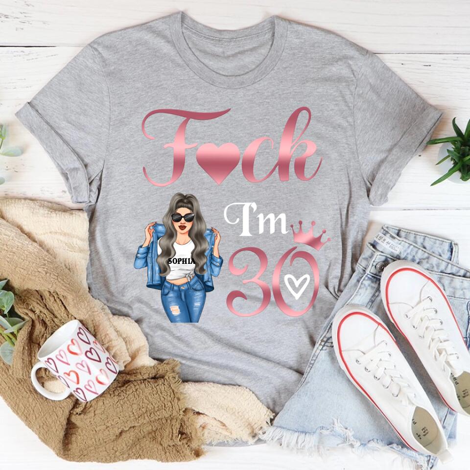 30th Birthday Shirts, Custom Birthday Shirts, Turning 30 Shirt, Gifts For Women Turning 30, 30 And Fabulous Shirt, 1993 Shirt