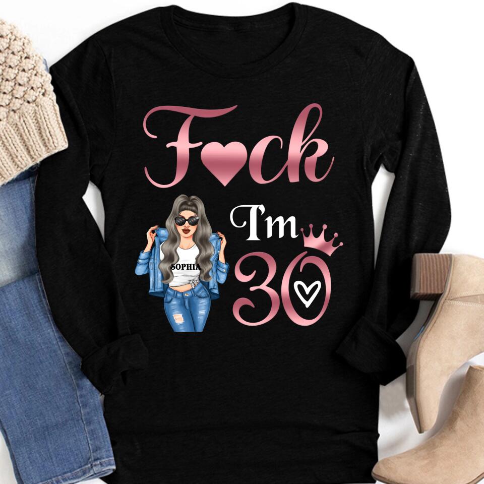 30th Birthday Shirts, Custom Birthday Shirts, Turning 30 Shirt, Gifts For Women Turning 30, 30 And Fabulous Shirt, 1993 Shirt