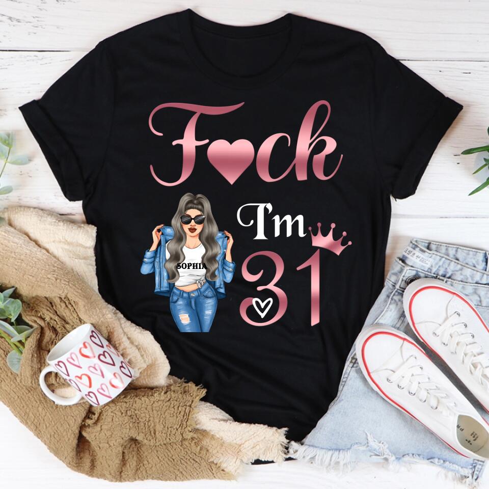 31st Birthday Shirts, Custom Birthday Shirts, Turning 31 Shirt, Gifts For Women Turning 31, 31 And Fabulous Shirt, 1992 Shirt