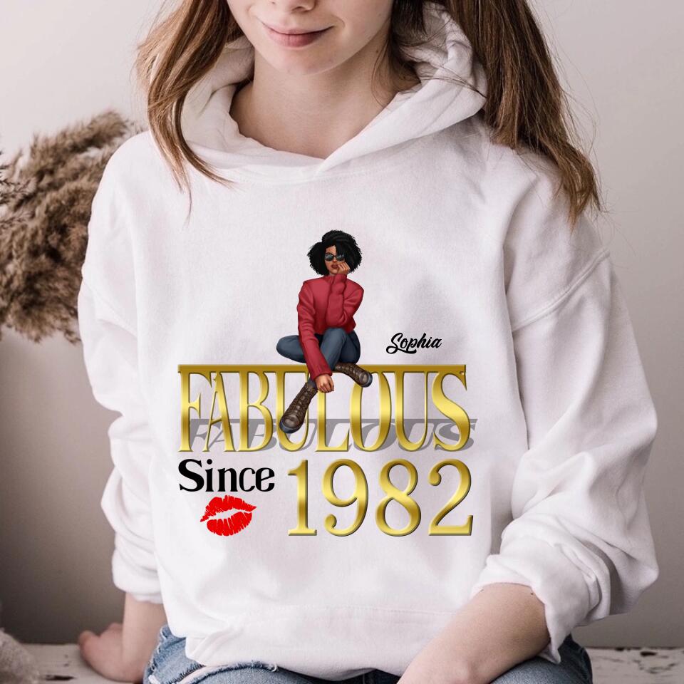 41st birthday shirts for her, Personalised 41st birthday gifts, 1982 t shirt, 41 and fabulous shirt, 41st birthday shirt ideas, gift ideas 41st birthday woman