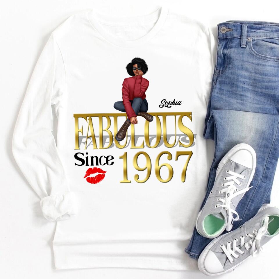 56th birthday shirts for her, Personalised 56th birthday gifts, 1967 t shirt, 56 and fabulous shirt, 56th birthday shirt ideas, gift ideas 56th birthday woman