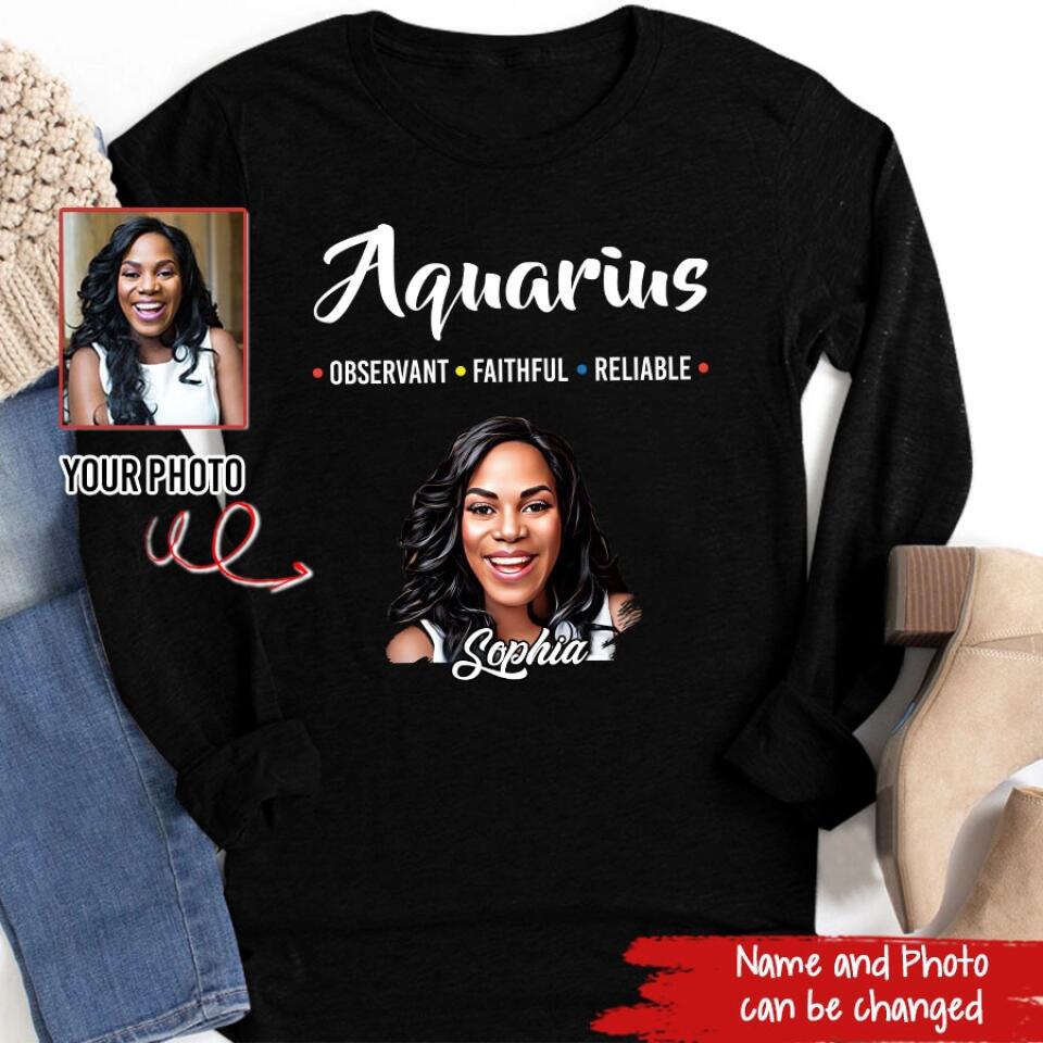 Custom Birthday Shirt, Aquarius T Shirt, Aquarius Birthday Shirt, Aquarius T Shirts For Ladies, Aquarius Queen T Shirt