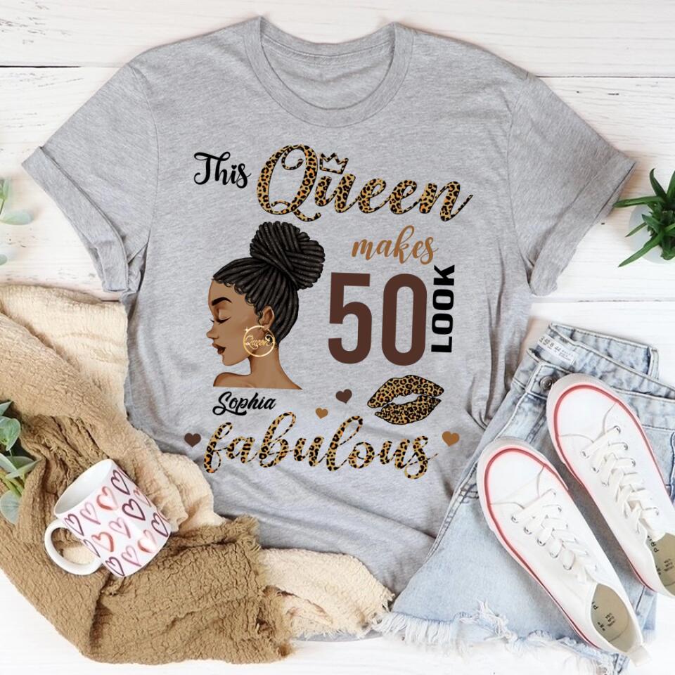 50th Birthday Shirts For Her, Personalised 50th Birthday Gifts, 1973 T Shirt, 50 And Fabulous Shirt, 50th Birthday Shirt Ideas, Gift Ideas 50th Birthday Woman