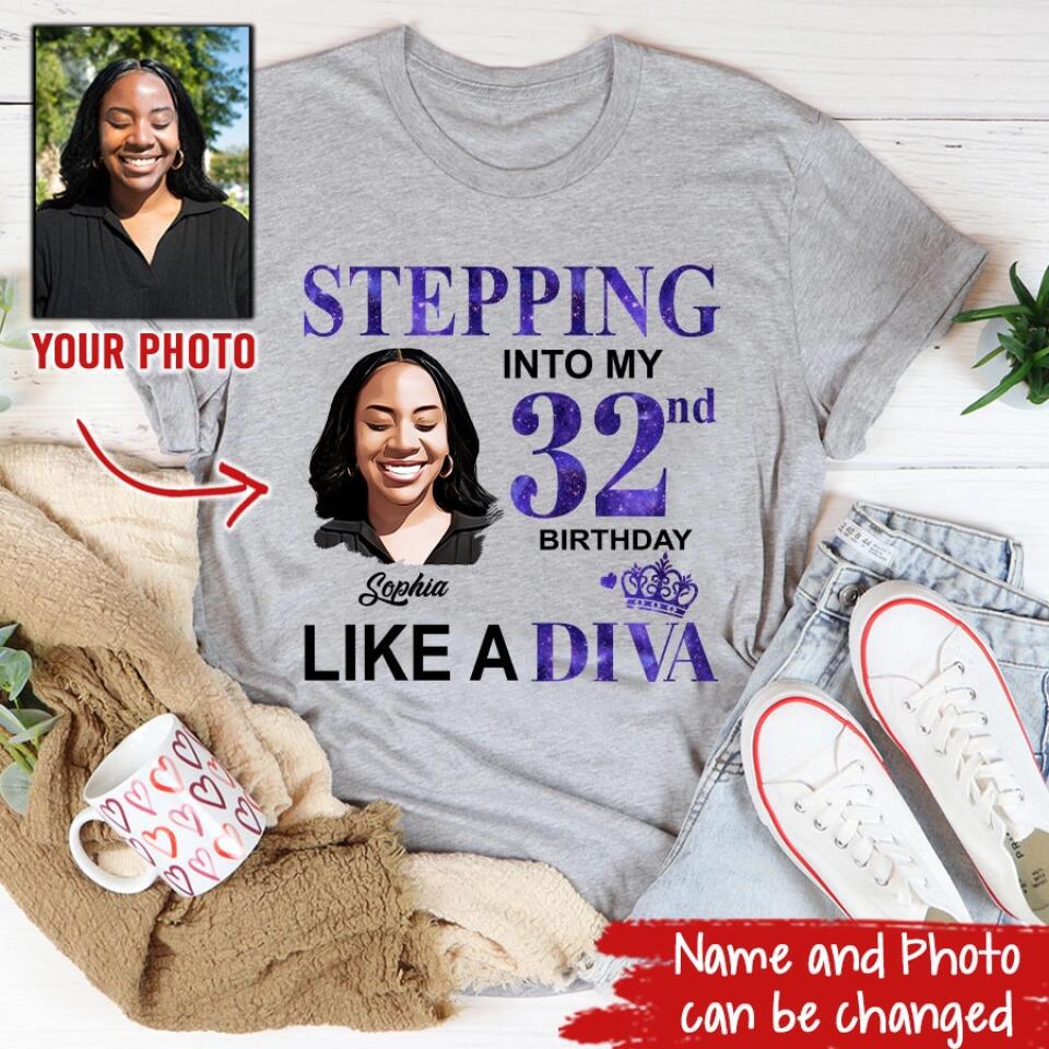 32nd Birthday Shirts, Custom Birthday Shirts, Turning 32 Shirt, Gifts For Women Turning 32, 32 And Fabulous Shirt, 1991 Shirt, 32nd Birthday Shirts For Her