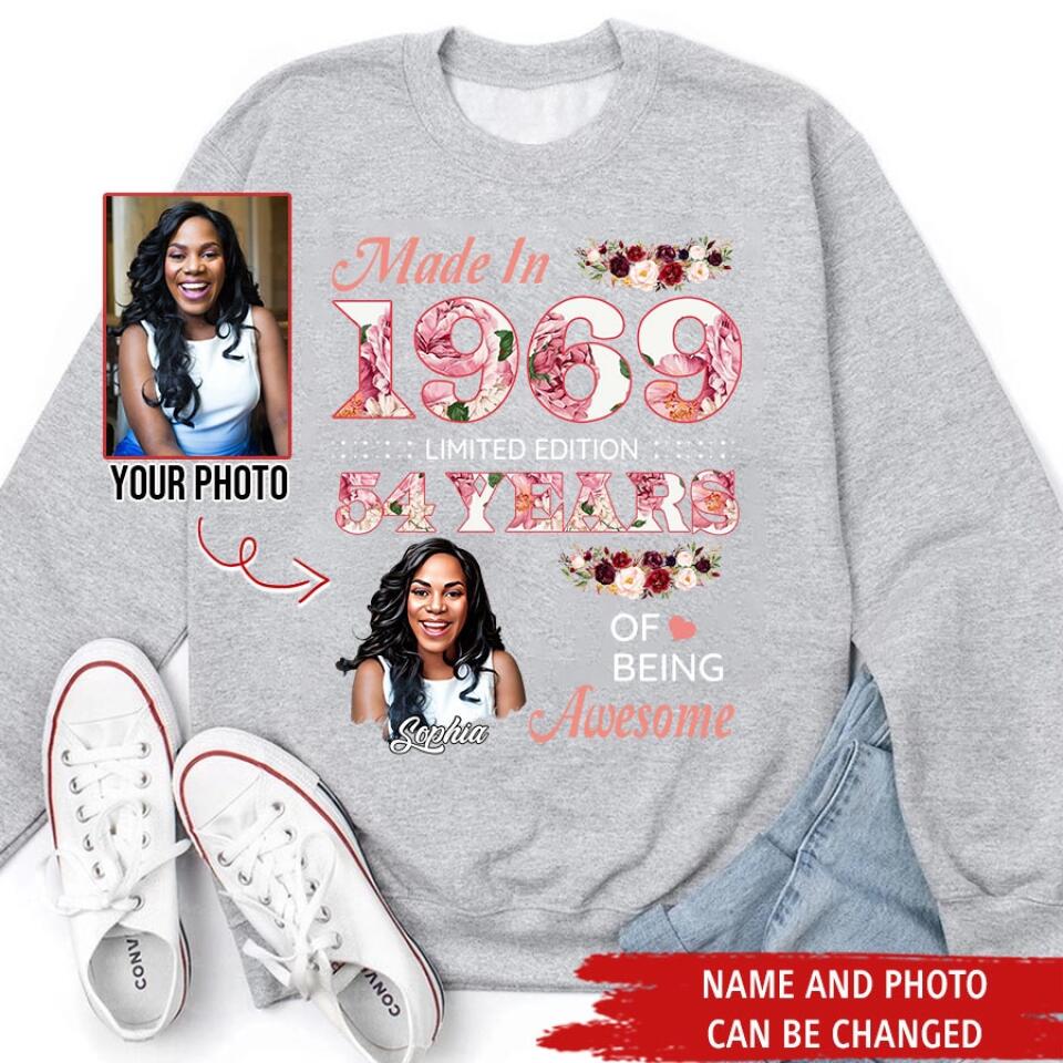 Custom Birthday Shirts, Chapter 54, Fabulous Since 1969 54th Birthday Unique T Shirt For Woman, Her Gifts For 54 Years Old