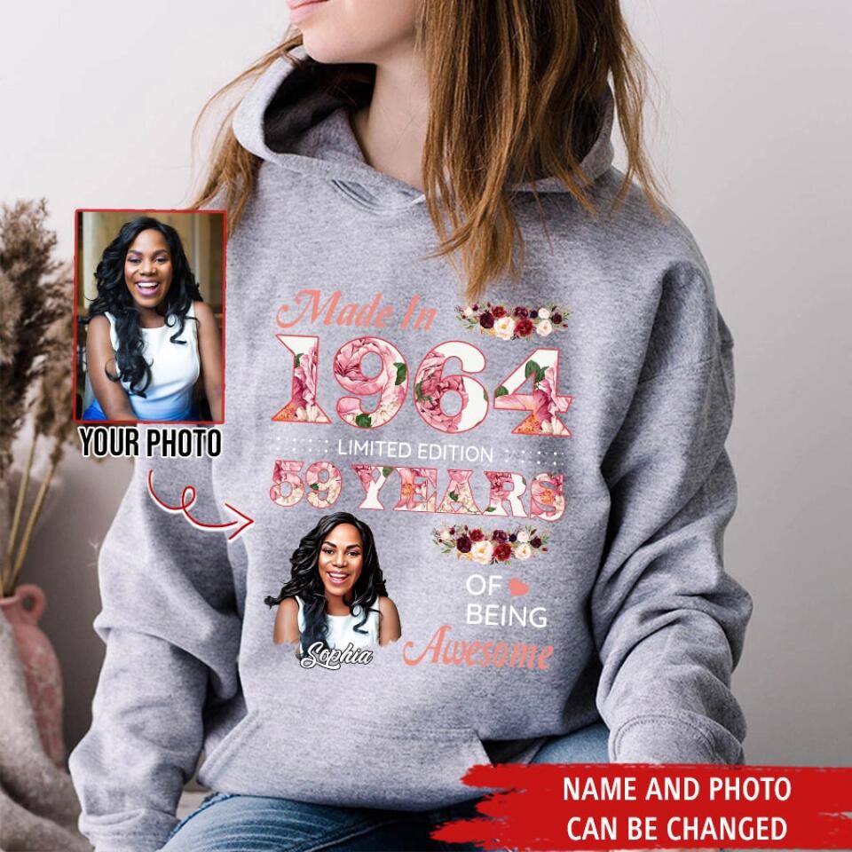 Custom Birthday Shirts, Chapter 59, Fabulous Since 1964 59th Birthday Unique T Shirt For Woman, Her Gifts For 59 Years Old