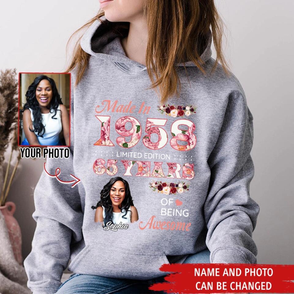 Custom Birthday Shirts, Chapter 65, Fabulous Since 1958 65th Birthday Unique T Shirt For Woman, Her Gifts For 65 Years Old