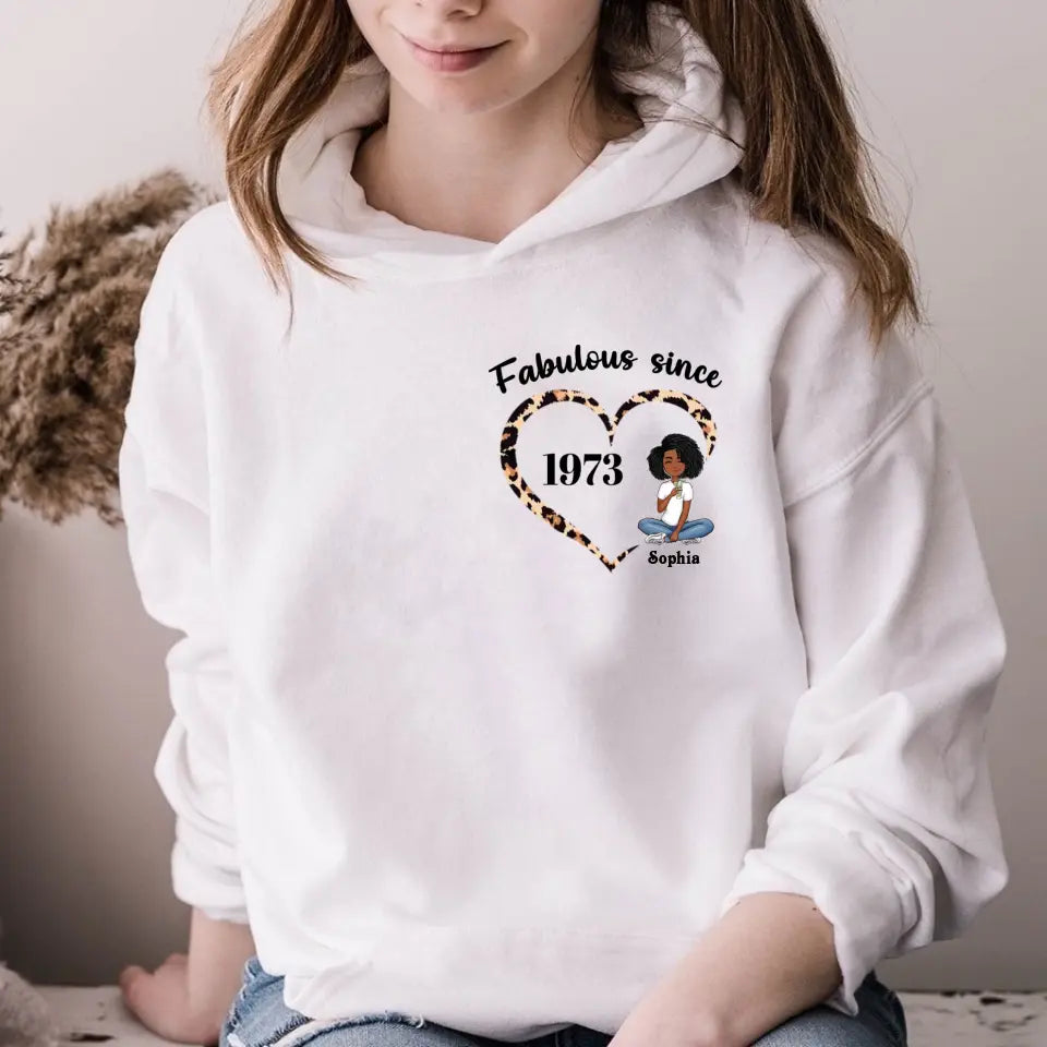 50th Birthday Shirts For Her, Personalised 50th Birthday Gifts, 1973 T Shirt, 50 And Fabulous Shirt, 50th Birthday Shirt Ideas