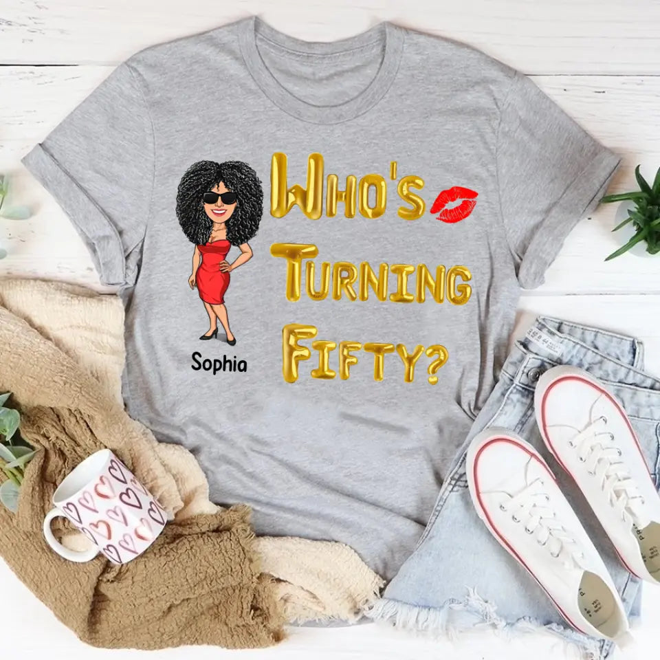 50th Birthday Shirts For Her, Personalised 50th Birthday Gifts, 1973 T Shirt, 50 And Fabulous Shirt, 50th Birthday Shirt Ideas, Gift Ideas 50th Birthday Woman