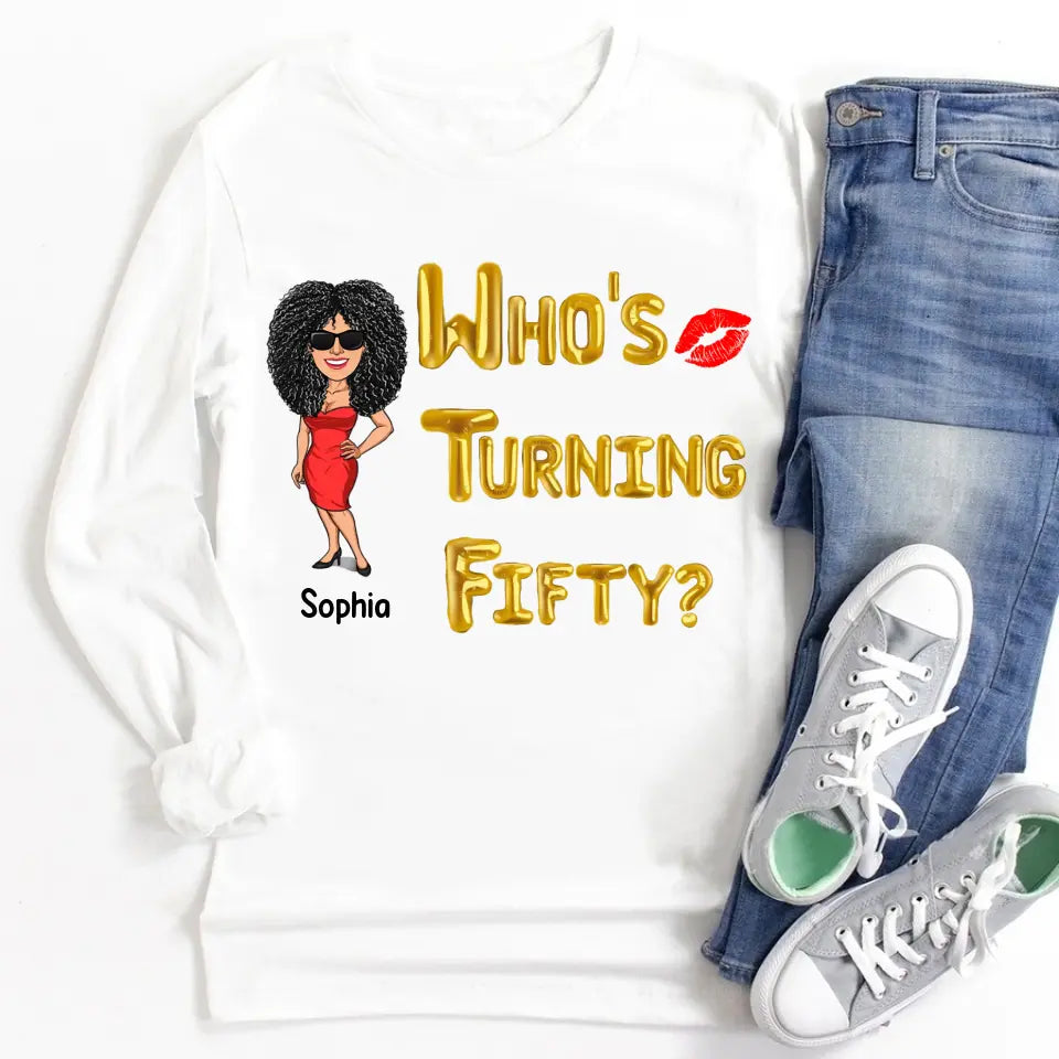 50th Birthday Shirts For Her, Personalised 50th Birthday Gifts, 1973 T Shirt, 50 And Fabulous Shirt, 50th Birthday Shirt Ideas, Gift Ideas 50th Birthday Woman