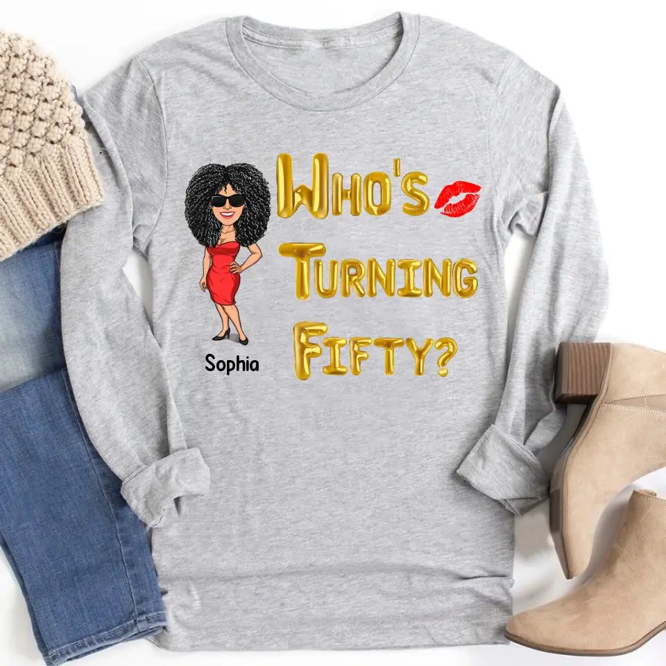 50th Birthday Shirts For Her, Personalised 50th Birthday Gifts, 1973 T Shirt, 50 And Fabulous Shirt, 50th Birthday Shirt Ideas, Gift Ideas 50th Birthday Woman