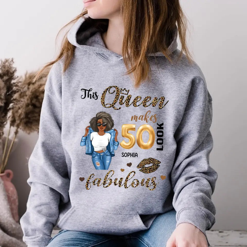 50th Birthday Shirts For Her, Personalised 50th Birthday Gifts, 1973 T Shirt, 50 And Fabulous Shirt, 50th Birthday Shirt Ideas, Gift Ideas 50th Birthday Woman