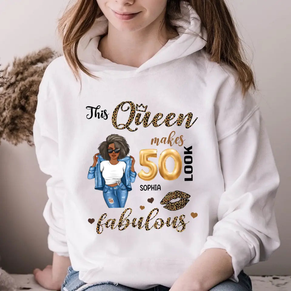 50th Birthday Shirts For Her, Personalised 50th Birthday Gifts, 1973 T Shirt, 50 And Fabulous Shirt, 50th Birthday Shirt Ideas, Gift Ideas 50th Birthday Woman