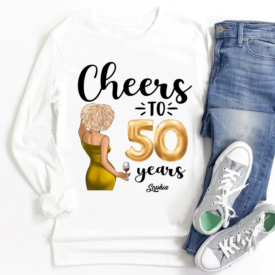 50th Birthday Shirts For Her, Personalised 50th Birthday Gifts, 1973 T Shirt, 50 And Fabulous Shirt, 50th Birthday Shirt Ideas