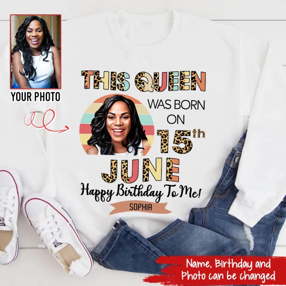 June Birthday Shirt, Custom Birthday Shirt, Queens Born In June, June Birthday Shirts For Woman, June Birthday Gifts, June Is My Birthday Month, Yep The Whole Month