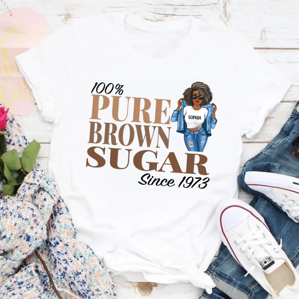 50th Birthday Shirts For Her, Personalized 50th Birthday Gifts, 1973 T Shirt, 50 And Fabulous Shirt, 50th Birthday Shirt Ideas