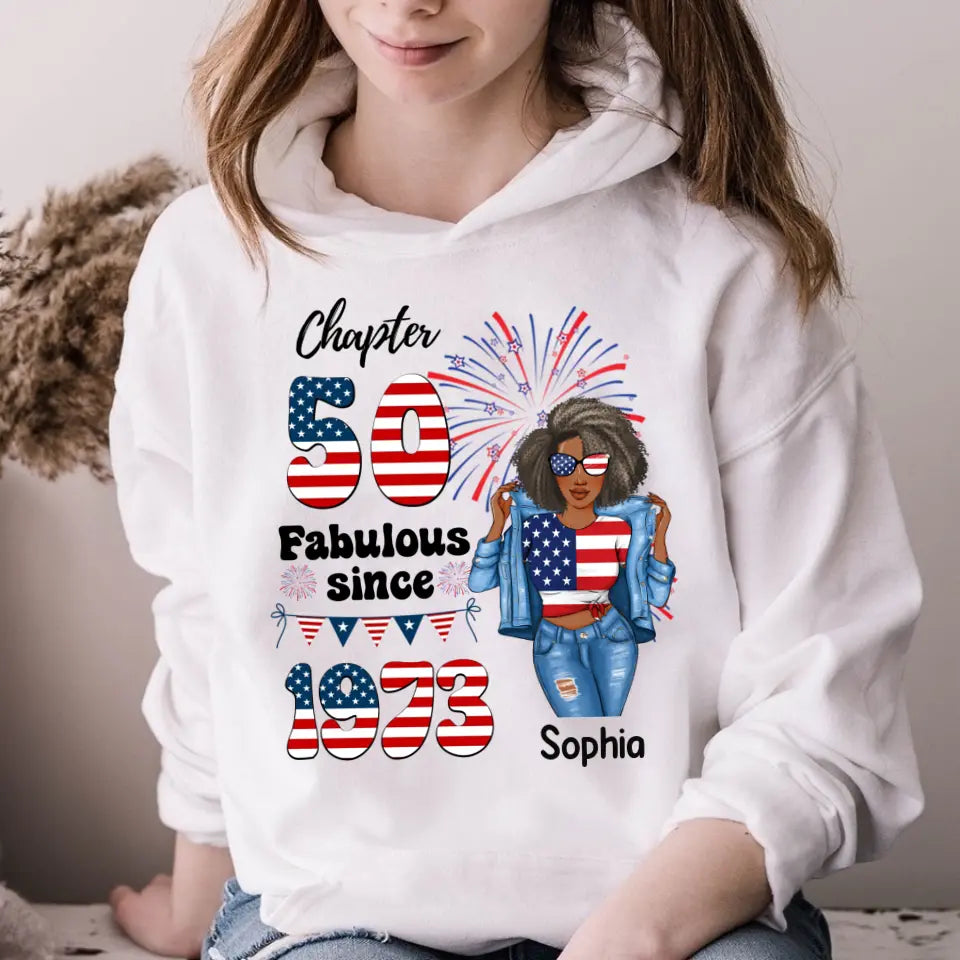 50th Birthday Shirts For Her, Personalised 50th Birthday Gifts, 1973 T Shirt, 50 And Fabulous Shirt, 50th Birthday Shirt Ideas, Gift Ideas 50th Birthday Woman