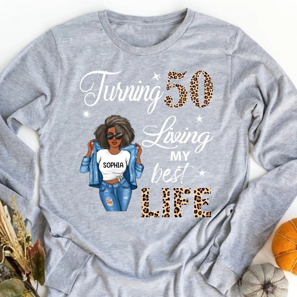 50th Birthday Shirts, Custom Birthday Shirts, Turning 50 Shirt, Gifts For Women Turning 50, 50 And Fabulous Shirt, 1973 Shirt, 50th Birthday Shirts For Her