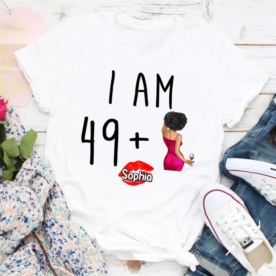 Personalised 50th Birthday Gifts, 50 And Fabulous Shirt, 50th Birthday Shirt Ideas, Gift Ideas 50th Birthday Woman