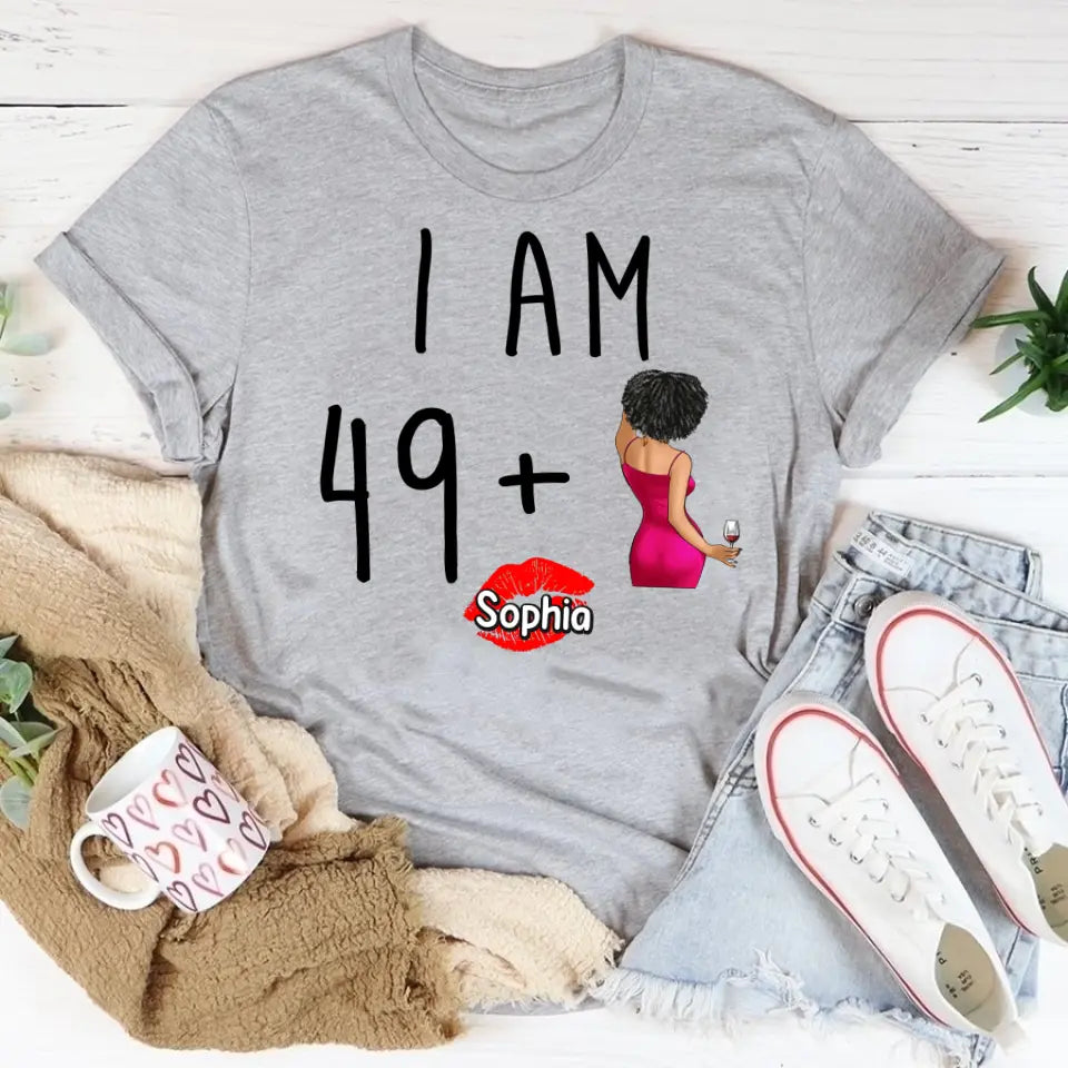 Personalised 50th Birthday Gifts, 50 And Fabulous Shirt, 50th Birthday Shirt Ideas, Gift Ideas 50th Birthday Woman